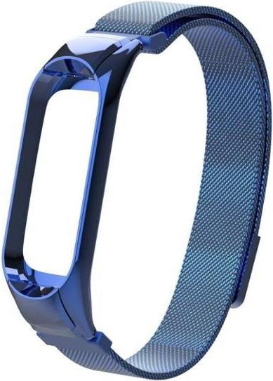 Изображение товара Ремешок для умных часов Bingo Magnetic для Xiaomi Mi Band 3/4 (синий)