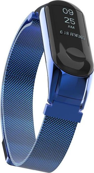 Изображение товара Ремешок для умных часов Bingo Magnetic для Xiaomi Mi Band 3/4 (синий)