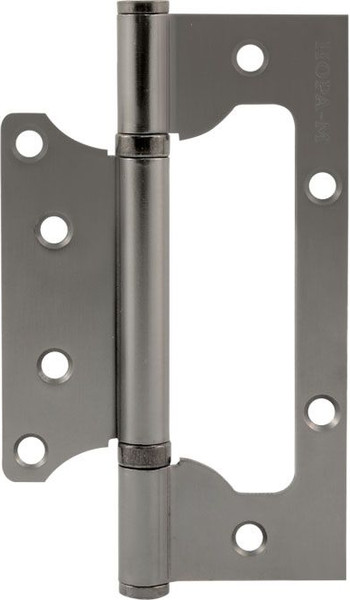 Изображение товара Комплект петель дверных Нора-М 800-5 FHP 125x75x2.5 накладная универсальная (графит, без колп.)