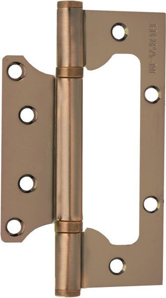 Изображение товара Комплект петель дверных Нора-М 800-5 FHP AC 125x75x2.5 накладная универсальная (старая медь, без колп.)