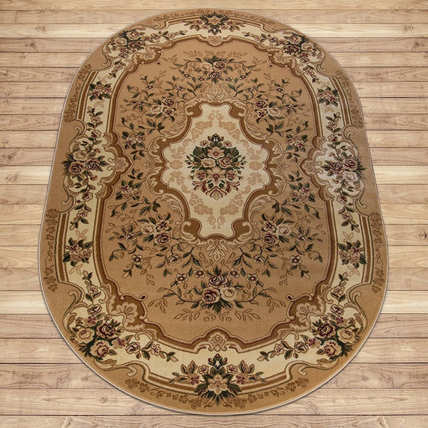 Изображение товара Коврик Белка Акварель Овал 20606 22155 (0.6x1.1)