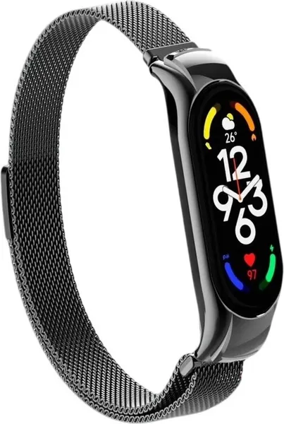 Изображение товара Ремешок для умных часов Bingo Magnetic для Xiaomi Mi Band 7 (черный)