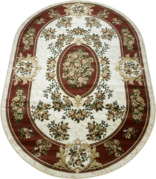 Изображение товара Ковер Белка Акварель Овал 20611 22123 (1х2)