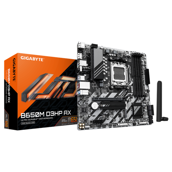Изображение товара Материнская плата Gigabyte B650M D3HP AX 1.3