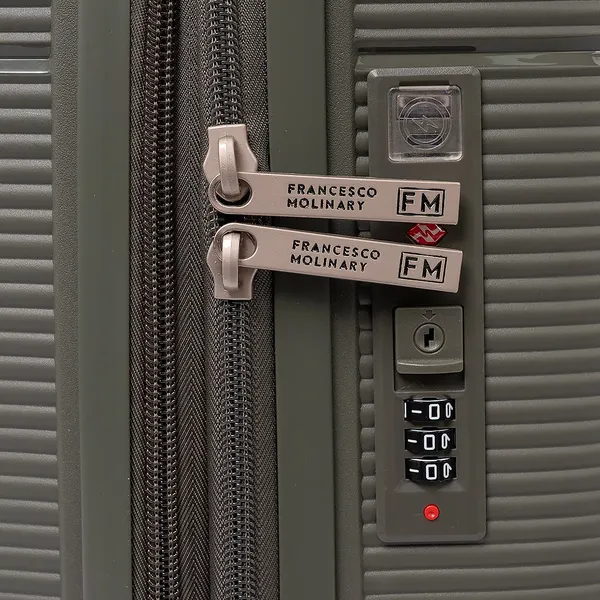 Изображение товара Чемодан на колесах Francesco Molinary 344-209/2-20KHK (хаки)