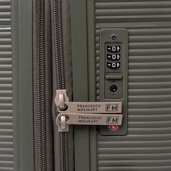 Изображение товара Чемодан на колесах Francesco Molinary 344-209/2-24KHK (хаки)