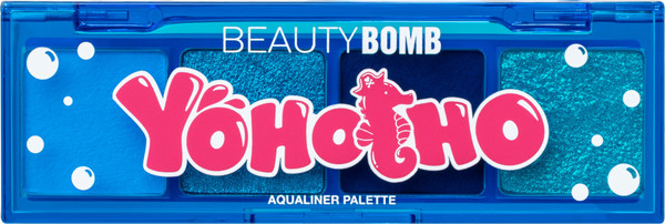 Изображение товара Палетка теней для век Beauty Bomb Палетка аквалайнеров Jelly Yo Ho Ho