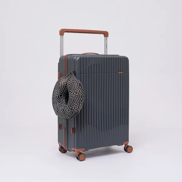 Изображение товара Чемодан на колесах Valigetti 344-8050/3-24GBW (gry brw)