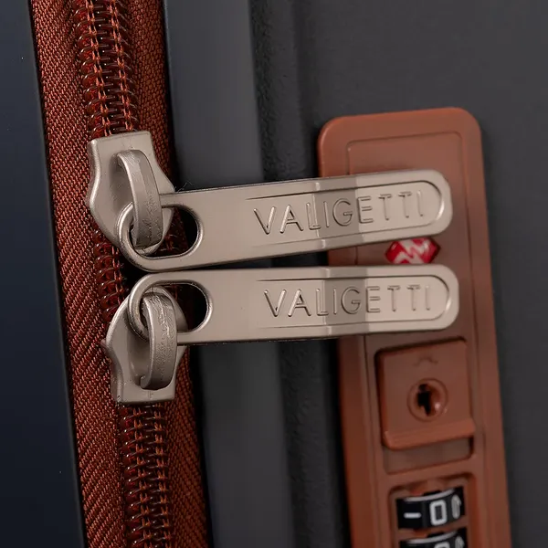 Изображение товара Чемодан на колесах Valigetti 344-8050/3-28GBW (gry brw)