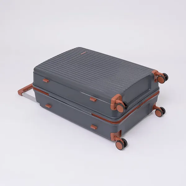 Изображение товара Чемодан на колесах Valigetti 344-8050/3-28GBW (gry brw)