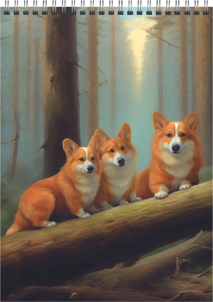 Изображение товара Блокнот Listoff Утро в сосновом бору / БСК560377 (60л)