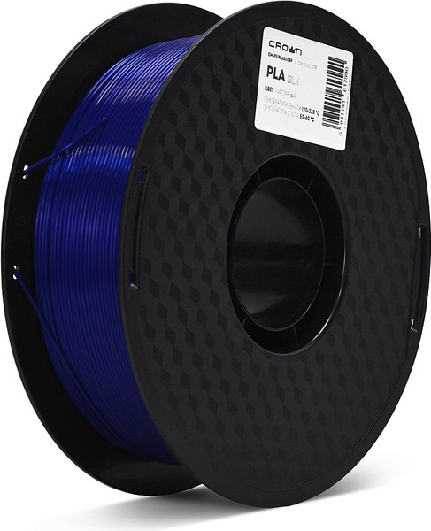 Изображение товара Пластик для 3D-печати Crown PLA Silk / CM-FILPLAS008P (1.75мм, 1кг, пурпурный)