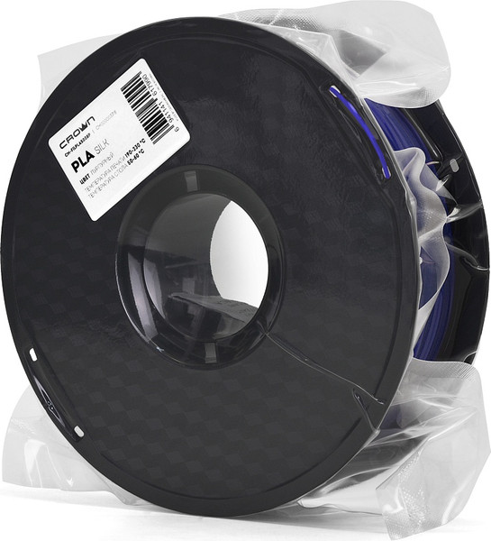 Изображение товара Пластик для 3D-печати Crown PLA Silk / CM-FILPLAS008P (1.75мм, 1кг, пурпурный)
