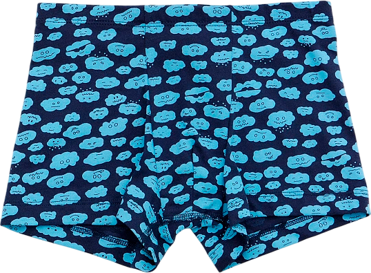 Изображение товара Трусы детские Mark Formelle 413344 (р.104/110-56-51, тучки на синем)