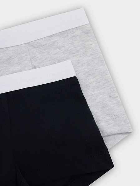 Изображение товара Комплект трусов детских Mark Formelle 413345-2 (р.92/98-52-48, серый меланж 4306-А)