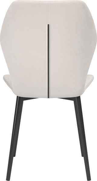 Изображение товара Стул Олмеко Дора К (велюр тенерифе крем/черный)