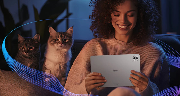 Изображение товара Планшет Honor Pad 10 8GB/256GB 5G HEY3-N09 / 5301APCK (серый, с клавиатурой)