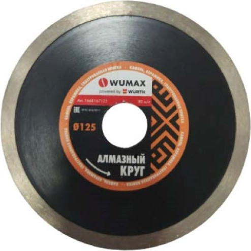 Изображение товара Отрезной диск алмазный Wumax 1668167125