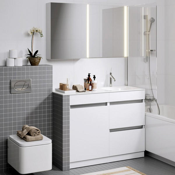 Изображение товара Тумба под умывальник Aqwella Forma FOR0105KR