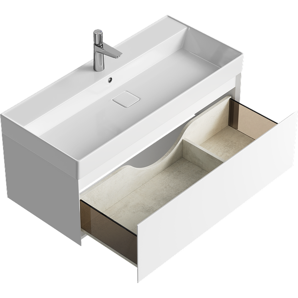 Изображение товара Тумба под умывальник Aqwella Geometria GE01101WM