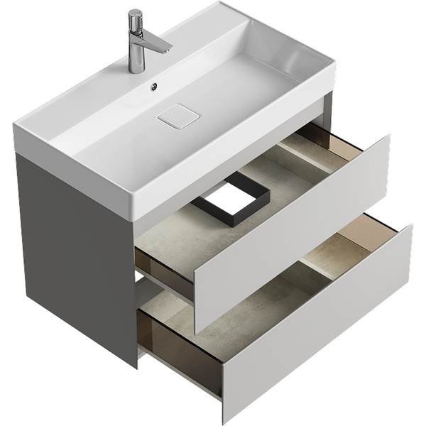 Изображение товара Тумба под умывальник Aqwella Geometria GE01082ST