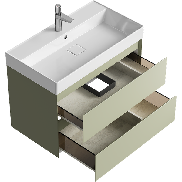 Изображение товара Тумба под умывальник Aqwella Geometria GE01082SH