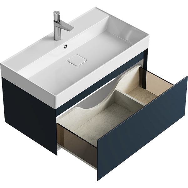 Изображение товара Тумба под умывальник Aqwella Geometria GE01081GRM