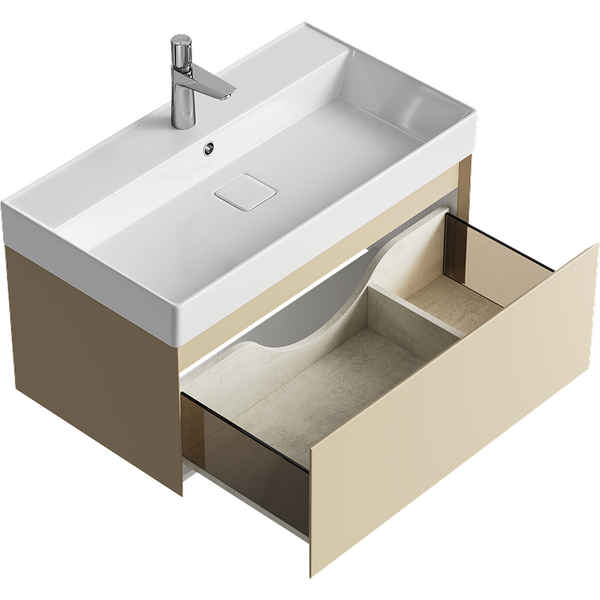 Изображение товара Тумба под умывальник Aqwella Geometria GE01081MD