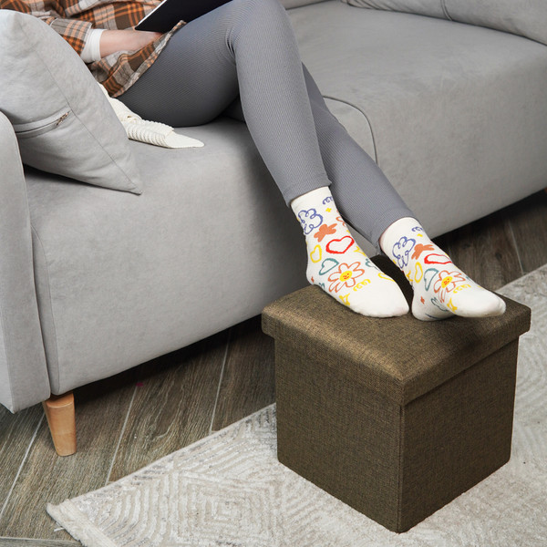 Изображение товара Пуф Гелеос 31-БР складной (коричневый)