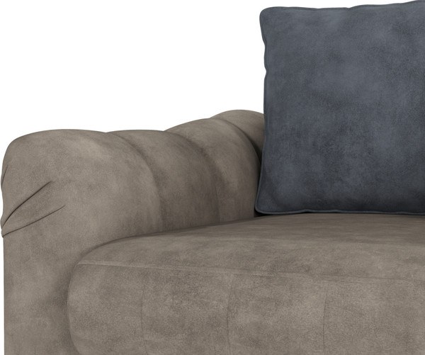 Изображение товара Диван Олмеко Одри 3-х местный (латте/графит)