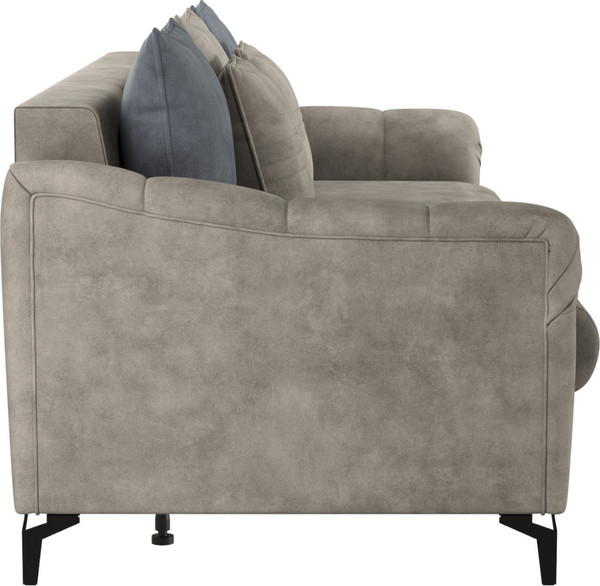 Изображение товара Диван Олмеко Одри 3-х местный (латте/графит)