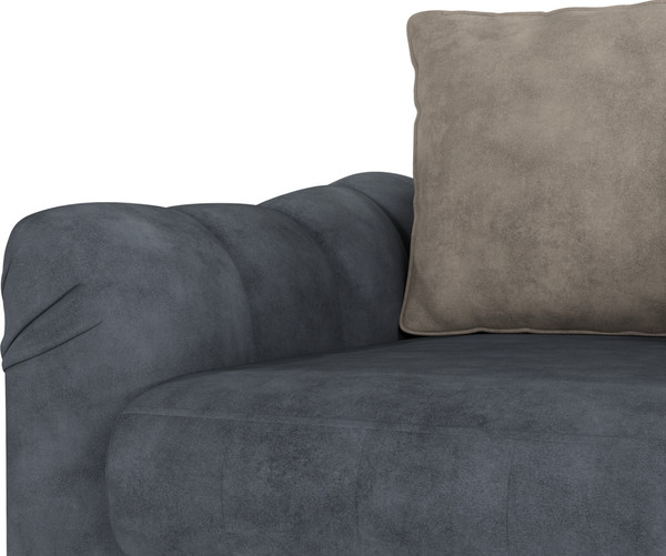 Изображение товара Диван Олмеко Одри 3-х местный (графит/латте)