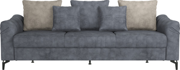 Изображение товара Диван Олмеко Одри 3-х местный (графит/латте)