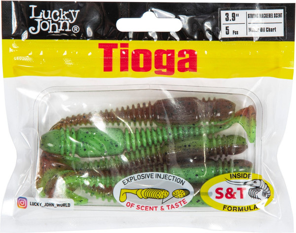 Изображение товара Мягкая приманка Lucky John Pro Series Tioga 3.9in / 140104-Z15 (5шт)