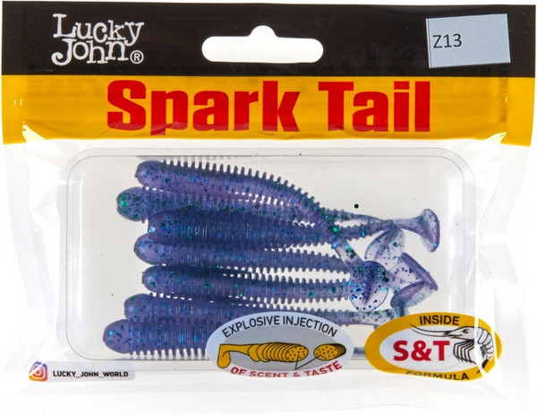 Изображение товара Мягкая приманка Lucky John Pro Series Spark Tail 3.0in / 140167-Z13 (7шт)