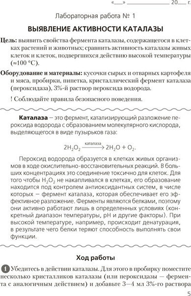Изображение товара Рабочая тетрадь Аверсэв Биология. 11 класс. Для лабораторных и практических работ 2025 (Хруцкая Тамара)