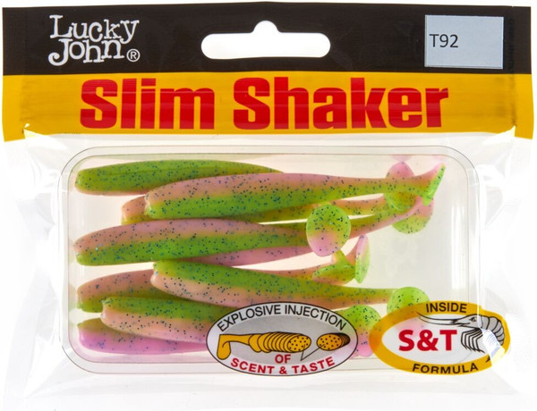 Изображение товара Мягкая приманка Lucky John Pro Series Slim Shaker 3in / 140182-T92 (9шт)