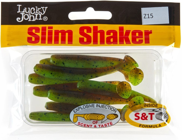 Изображение товара Мягкая приманка Lucky John Pro Series Slim Shaker 3in / 140182-Z15 (9шт)