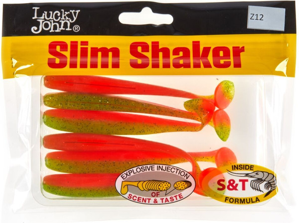 Изображение товара Мягкая приманка Lucky John Pro Series Slim Shaker 4in / 140183-Z12 (6шт)