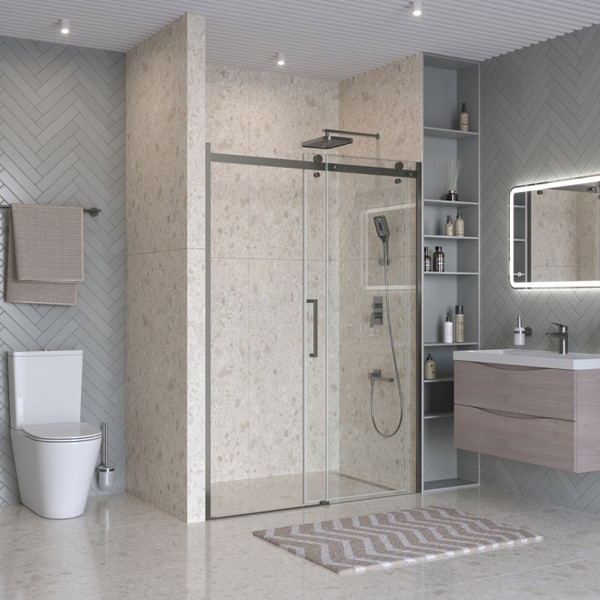 Изображение товара Душевая дверь BelBagno MARINO_2-BF-1-130-C-GM