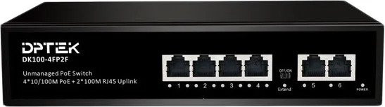 Изображение товара Коммутатор Dptek DK100-4FP2F