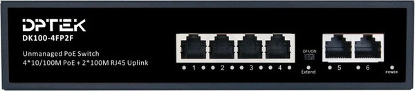 Изображение товара Коммутатор Dptek DK100-4FP2F