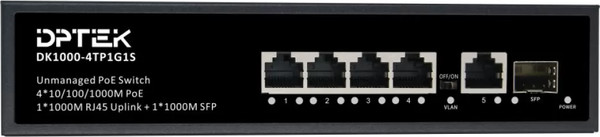 Изображение товара Коммутатор Dptek DK1000-4TP1G1S