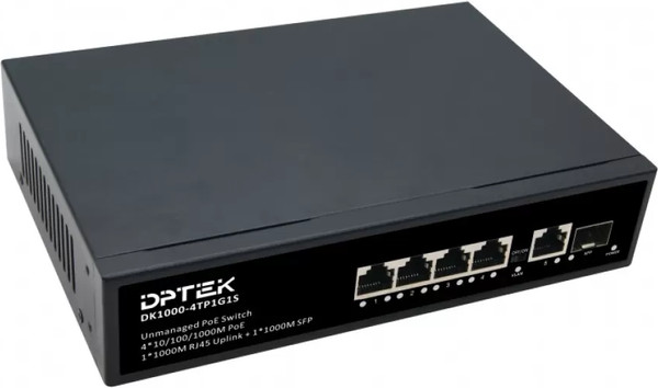 Изображение товара Коммутатор Dptek DK1000-4TP1G1S