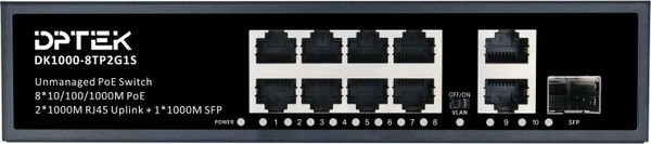 Изображение товара Коммутатор Dptek DK1000-8TP2G1S