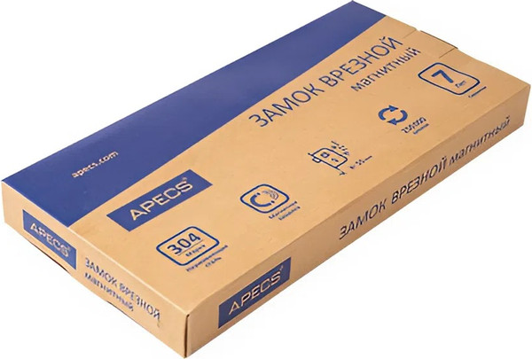 Изображение товара Замок врезной Apecs 8300-M-INOX