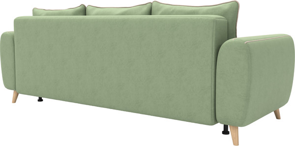 Изображение товара Диван Олмеко Лона 3-х местный (олива/крем)