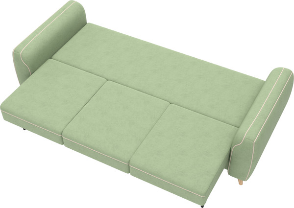 Изображение товара Диван Олмеко Лона 3-х местный (олива/крем)