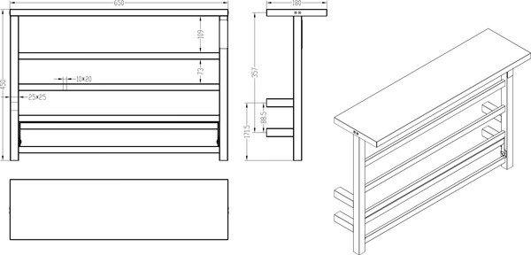 Изображение товара Полотенцесушитель электрический Roxen Velar 11060-4565-В