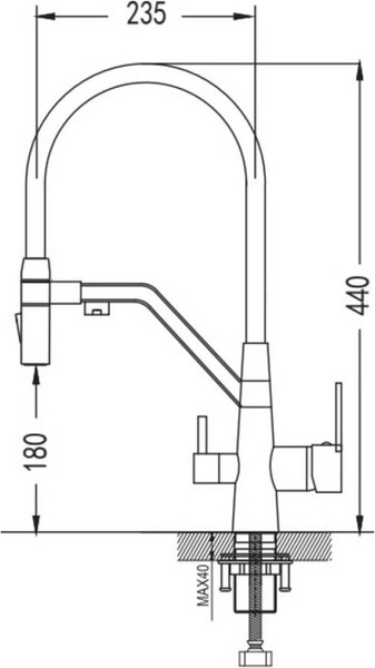 Изображение товара Смеситель Shevanik S278 (хром)